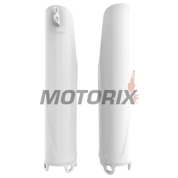 Chrániče přední vidlice -POLISPORT- bílé, HONDA CRF 250/450 2019-2023