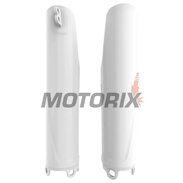 Chrániče přední vidlice -POLISPORT- bílé, HONDA CRF 250/450 2019-2023