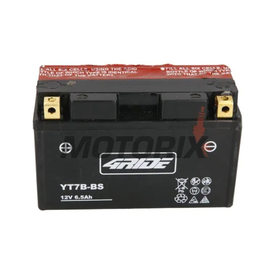 Akumulátor -4 RIDE- YT7B-BS 4RIDE, 6Ah 12V