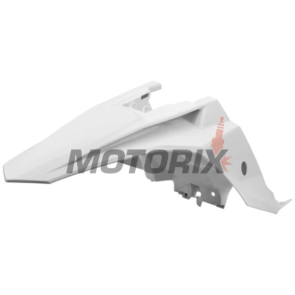 Zadní blatník/kapotáž -POLISPORT- bílý, KTM SX 65 2016-2023