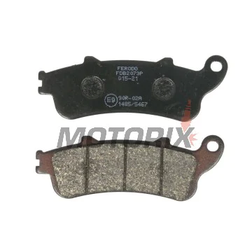 Brzdové destičky -FERODO- FDB2073P, Honda CBR 1100XX Blackbird 1996-1997, FES 125 Pantheon 1998-1999, Kawasaki VN 650 Vulcan/Z 650 2015-2018