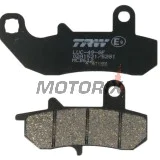 Brzdové destičky -TRW- MCB612, Suzuki DR/RGV - DR650/650R/650RS/650RSE/650RE/650SE, DR750/800 Big, RGV250 - 250-800cc, 1989-2017