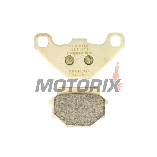 Brzdové destičky -FERODO- FDB314SG, Aprilia Tuareg 600, Buell M2/S1/S3 1200, Gas Gas Enducross 125, Husqvarna CR/TE/WR 125-510, Kawasaki GPZ/KL Tengai/KLE/KLR/KX/ZR 250-650, Kymco CK1 125, Suzuki GT 80 1981-2015
