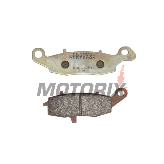 Brzdové destičky -FERODO- FDB2049P, Suzuki V-Strom/GS 500/Bandit/SV 650/Intruder/Marauder 500-800 1996-2012