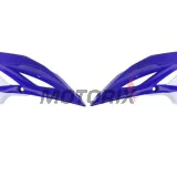 Přední boční plasty -POLISPORT- modré/bílé, YAMAHA YZ 250 2010-2013