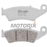 Brzdové destičky -BREMBO- 07KA17SX, Aprilia 450‑550cc, Beta 400‑525cc, Cannondale 400‑440cc, Gas Gas 125‑450cc, Honda 125‑750cc, Kawasaki 125‑500cc, Suzuki 125‑450cc, Yamaha 125‑450cc (1989‑2011)