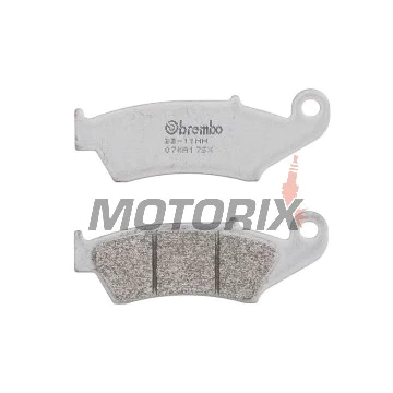 Brzdové destičky -BREMBO- 07KA17SX, Aprilia 450‑550cc, Beta 400‑525cc, Cannondale 400‑440cc, Gas Gas 125‑450cc, Honda 125‑750cc, Kawasaki 125‑500cc, Suzuki 125‑450cc, Yamaha 125‑450cc (1989‑2011)