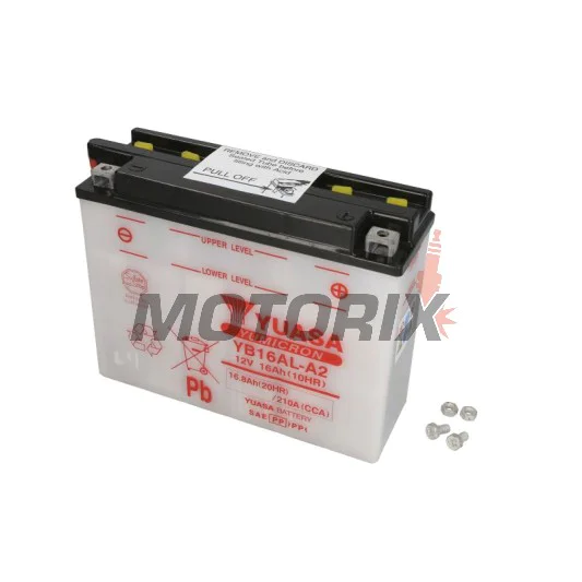 Akumulátor -YUASA- YB16AL-A2, 17Ah 12V