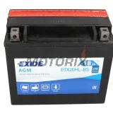 Akumulátor -EXIDE- YTX20HL-BS, 18Ah 12V