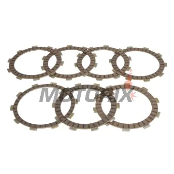 Sada spojkových lamel -4 RIDE- TCS1181, Honda CB500/500S & CB650F/E (1994-2017), CBF500 ABS (2004-2008), CBR400RR/650F (1990-2017), CRM250AR (1994-1998), NSR250R (1987-1993), VT600C Shadow (1988-2003), XL600V Transalp (1987-2000), Suzuki DR-Z