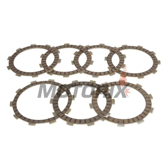 Sada spojkových lamel -4 RIDE- TCS1181, Honda CB500/500S & CB650F/E (1994-2017), CBF500 ABS (2004-2008), CBR400RR/650F (1990-2017), CRM250AR (1994-1998), NSR250R (1987-1993), VT600C Shadow (1988-2003), XL600V Transalp (1987-2000), Suzuki DR-Z