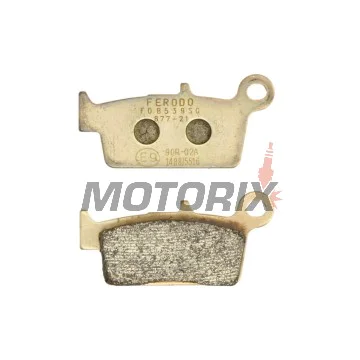Brzdové destičky -FERODO- FDB539SG, Gas Gas EC/MC, Honda CR/XR, Kawasaki KLX/KX, Suzuki DR/DR-Z/RM, Yamaha YZ 125-650 1987-2012