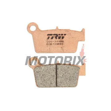 Brzdové destičky -TRW- MCB739RSI, Aprilia MXV/RXV/SXV, Beta RR, Gas Gas EC, Kawasaki KLX/KX/KXF, Sherco SE/SM, Suzuki DR-Z/RM-X/RM-Z, TM EN/MX/SMR/SMX, Yamaha WR/YZ 50-550cc, 2001-2020