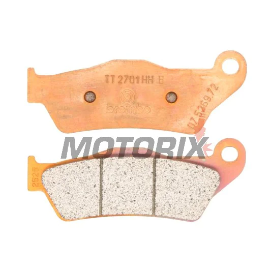 Brzdové destičky -BREMBO- 07BB0483, Alfer AR/VR/No, Aprilia MX/Pegaso/RST/RX/SX, ATK 125/250/260/406/Cross/Dirt/Enduro/MX/Quad/Supermotard, Beta RR, BMW G/HP2/K/R, Cagiva City/Elefant, Ducati Monster/Multistrada, Gas Gas EC/Enducross/MC/TT/Wild, KTM EXC/S