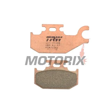 Brzdové destičky -TRW- MCB723SI, Bombardier DS/Outlander/Quest 330-650, Can-Am Outlander/Renegade/Maverick 250-1000, Suzuki Vinson/KingQuad 500-700, Yamaha Raptor/Rhino 660-700 (2000-2018)