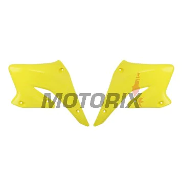 Přední boční plasty -POLISPORT- žluté, SUZUKI RM-Z 250 2004-2006