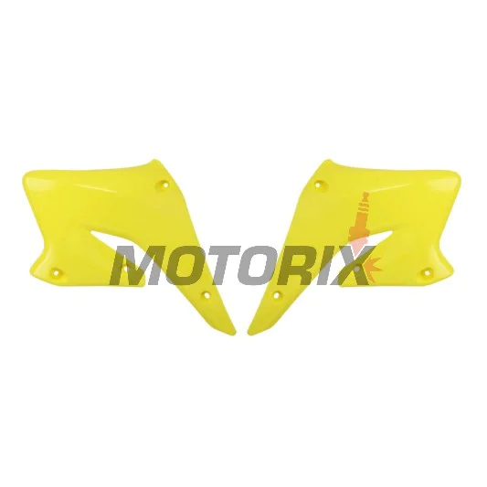 Přední boční plasty -POLISPORT- žluté, SUZUKI RM-Z 250 2004-2006
