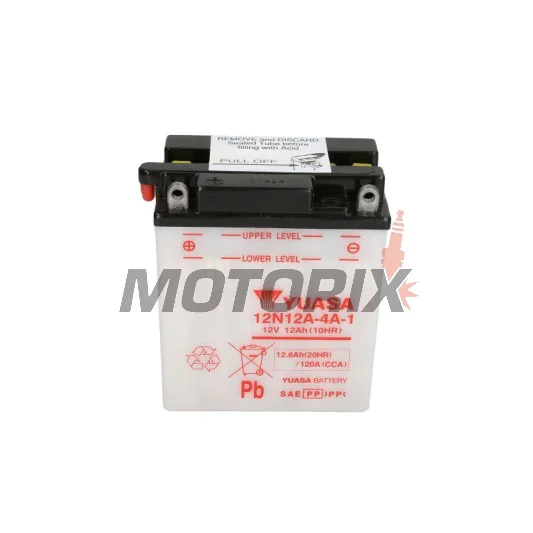 Akumulátor -YUASA- 12N12A-4A-1, 13Ah 12V