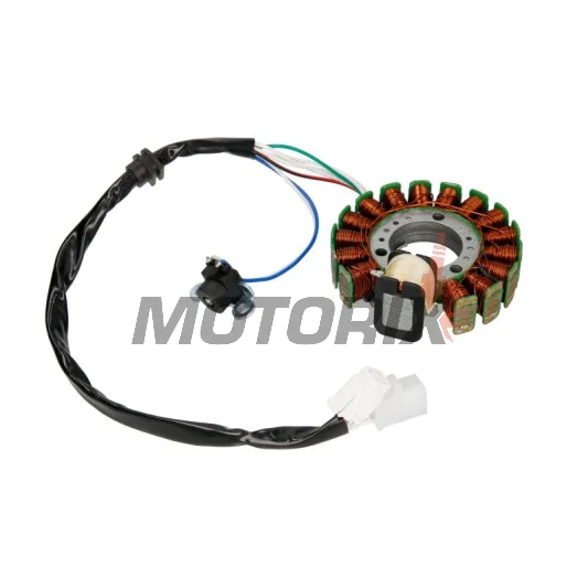Stator (hvězda) -MOTORIX- hvězda/kolo, Minarelli 125/150/180cc - Yamaha Majesty, Benelli Velvet, Malaguti Madison, MBK Thunder, Skyliner