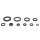 Sada gufer motoru -WINDEROSA- Honda CRF 450 2002-2005