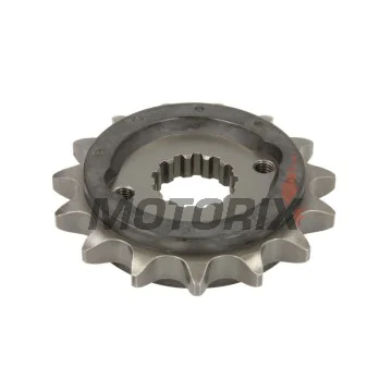 Přední pastorek -JT- JTF513,15RB, 15 zubů, s gumový tlumič, Cagiva Raptor 1000 2001-2006, V-Raptor 1000 2001-2006, X-Raptor 1000 2002-2003, X-Tra Raptor 1000 2001-2005, Kawasaki GPX 500 1988, GPX 600 1988-1990, 1993-2000, GPX 750 1987-1988
