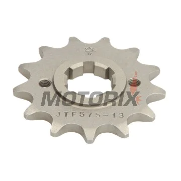 Přední pastorek -JT- JTF575,13, 13 zubů, Yamaha FZR 400 1987, SRX 600 1986-1994, TT 250 1989-1992, TT 350 1986-1992, TT 600 1983, 1996-2001, XT 400 1983-1984, XT 550 1982-1983, XT 600 1984-1988