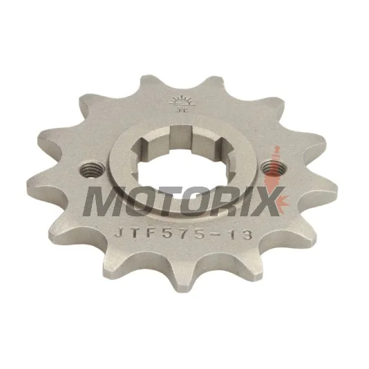 Přední pastorek -JT- JTF575,13, 13 zubů, Yamaha FZR 400 1987, SRX 600 1986-1994, TT 250 1989-1992, TT 350 1986-1992, TT 600 1983, 1996-2001, XT 400 1983-1984, XT 550 1982-1983, XT 600 1984-1988
