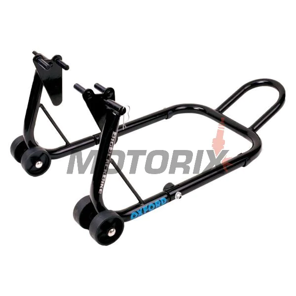 Přední moto stojan -OXFORD- Black Front Paddock Stand 2.0, do 250kg