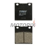 Brzdové destičky -TRW- MCB531, Kawasaki Z, ZR, ZRX, ZX, ZX-12R, ZX-7R, ZXR, ZZR 1979-2006; Suzuki GS, GSF, GSX, GSX-R, RF, RG, RGV, SV, TL, VX 1983-2011