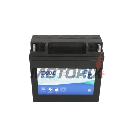 Akumulátor -EXIDE- AGM12-18, 18Ah 12V