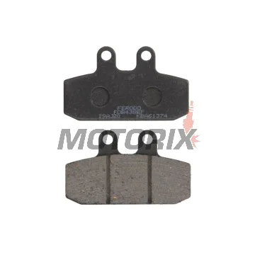 Brzdové destičky -FERODO- FDB438EF, Aprilia Atlantic/Scarabeo/Sportcity 125-500, Leonardo 250-300, Tuareg 125-600, Cagiva Blues/Mito/Roadster 50-200, Gilera Dakota/ER/XRT 125-600, Honda NSR/CRM/XL 125, Malaguti Spider Max 500, Peugeot Speedake 50, Sachs R