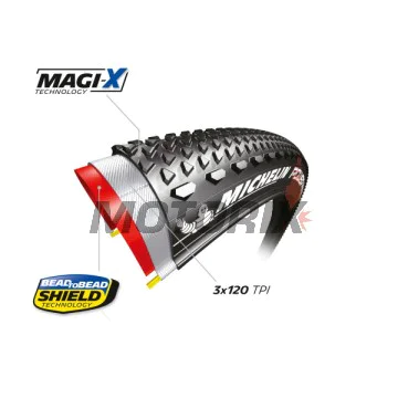 Plášť na kolo -MICHELIN- 700X40C, POWER GRAVEL CLASSIC