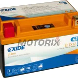 Akumulátor -EXIDE- ELTX12, 42Wh (4Ah), 12V, Lithium-ion