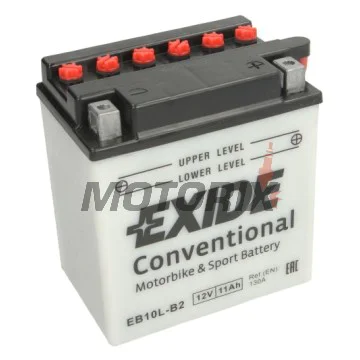 Akumulátor -EXIDE- YB10L-B2, 11Ah 12V