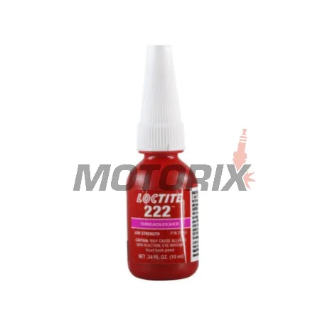 Zajišťovač závitů -LOCTITE- 222, pro malé šrouby, 10ml
