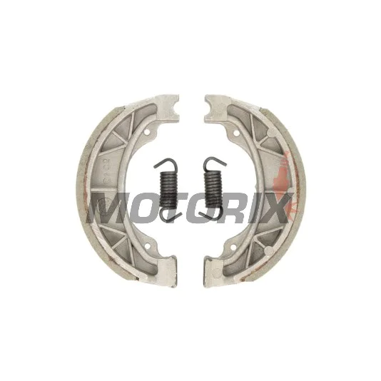 Brzdové čelisti -RMS- 110x25mm, Aprilia Amico 50 1992-1998, Aprilia Gulliver 50 1995-1999, Aprilia Rally 50 1995-2003, Aprilia Scarabeo 50 1994-2005, Aprilia Sonic 50 1997-2008, Aprilia SR 50 1994-2001
