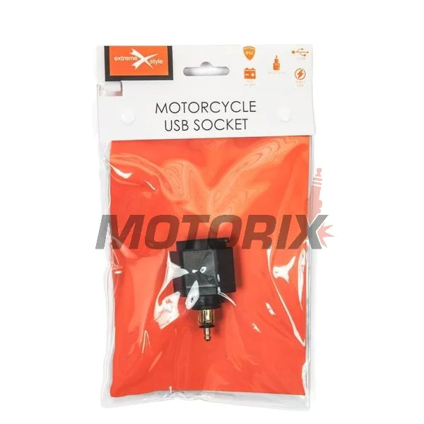 USB adaptér -4 RIDE- 12V, 2xUSB (2.1A), BMW, TRIUMPH (connector DIN ISO 4165)