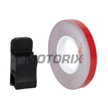 Proužky na ráfky -OXFORD- Wheel Stripes 6m x7mm, červené reflexní