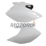 Zadní boční plasty -POLISPORT- černé/bílé, YAMAHA WR 250/450 2007-2014