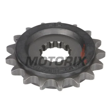 Přední pastorek -JT- JTF1180,17RB, 17 zubů, s gumový tlumič, Triumph Adventurer 900 1996-2001, Daytona 750/1000 1991-1995, Daytona 900/1200 1993-1997, Daytona 955 1997-2006, Legend 900 1998-2001, Speed Triple 1050 2005-2017, 2019