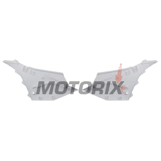 Zadní boční plasty -POLISPORT- bílé, YAMAHA YZ 125/250 2022-2023