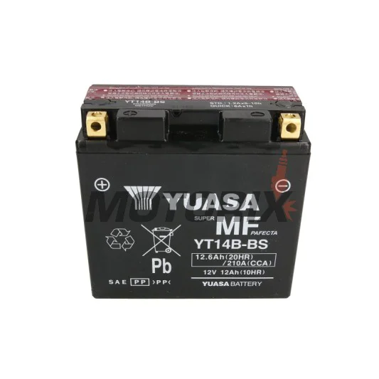 Akumulátor -YUASA- YT14B-BS, 13Ah 12V