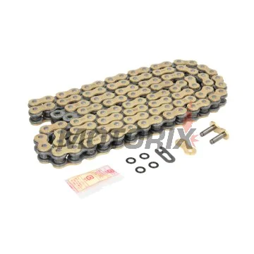 Řetěz -DID- 520VX3G&B-108FB, velikost 520, 108 článků, zesílený, zlatá/černá