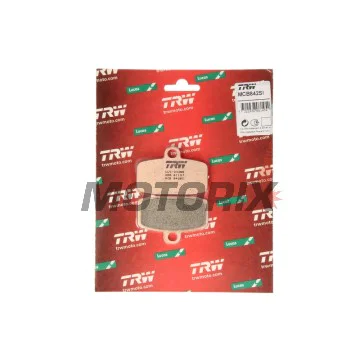 Brzdové destičky -TRW- MCB842SI, Husqvarna TC85 (2014-2020), KTM Freeride 250R/350/350E (2012-2017), KTM SX85/85BW (2012-2020), KTM SXS85 (2013-2014)