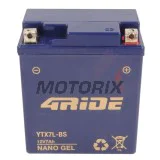 Akumulátor -4 RIDE- YTX7L-BS 4RIDE GEL, 7Ah 12V