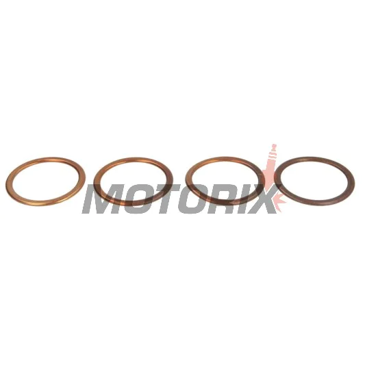 Těsnění výfuku -WINDEROSA- Kawasaki Z 1000 2003-2009, Kawasaki Z/ZG 1000 1986-2006, Kawasaki ZG 1000 1986-2006, Kawasaki ZR 1200 2001-2005, Kawasaki ZRX 1100 2000, Kawasaki ZRX 1200 2001-2004, Kawasaki ZX 1000 1988-1990