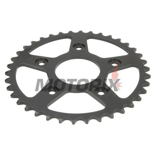 Zadní rozeta -JT- JTR701,38, 38 zubů, ocelový, Aprilia AF1 125 1993-1994, RS 125 1993-2007, Tuareg 125 1989-1990, Cagiva Mito 125 1990-2010, N1 125 1997-1999, Raptor 125 2003-2010, River 600 1994-1999, Supercity 125 1991-1999