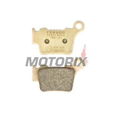 Brzdové destičky -FERODO- FDB2165SG, Husqvarna CR/FE/SM/TC/TE/TX/WR/WR-E 125-510 2005-2018, KTM EXC/EXC-E/EXC-F/SMR/SX/SX-F 125-560 2003-2017