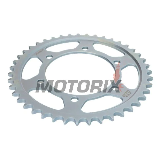 Zadní rozeta -JT- JTR1876,43, 43 zubů, ocelový, Suzuki GSX-R 1000 2017-2020, GSX-R 600 2011-2019, GSX-R 750 2011-2020, GSX-S 1000 2015-2018, GSX-S 750 2017-2018, Yamaha FJ-09 847 2015-2017, FZ-07 689 2015-2017, FZ-09 850 2014-2017