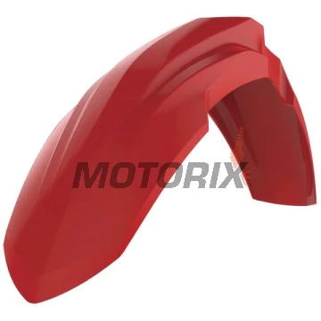 Přední Supermoto blatník -POLISPORT- červený, HONDA CRF 250/450 2017-2021